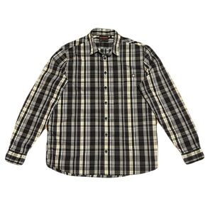 Mammut Trovat Summer Button Down Shirt in Plaid, Men’s size Large